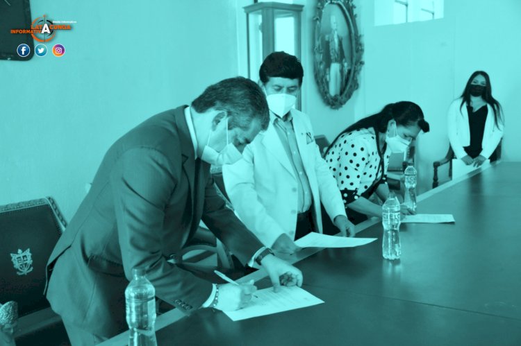 Patronato de Salcedo y Solca de Tungurahua firman convenio interinstitucional