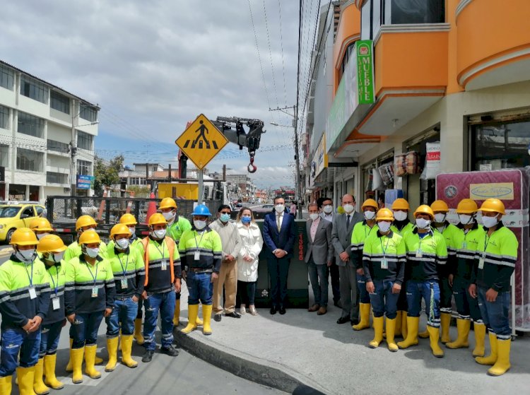 ELEPCO S.A. da inicio al soterramiento de cables de las avenidas Amazonas, Antonio Clavijo y Cristóbal Cepeda