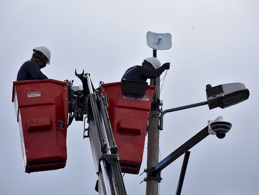 GAD Salcedo fortalece el sistema de video vigilancia con la instalación de nuevas cámaras de seguridad