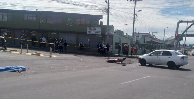 Accidente de tránsito deja una víctima al ingreso de Latacunga 