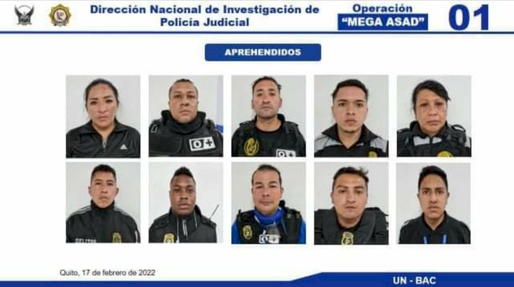 Juez deja en libertad a 9 de los 10 falsos policías capturados en Quito