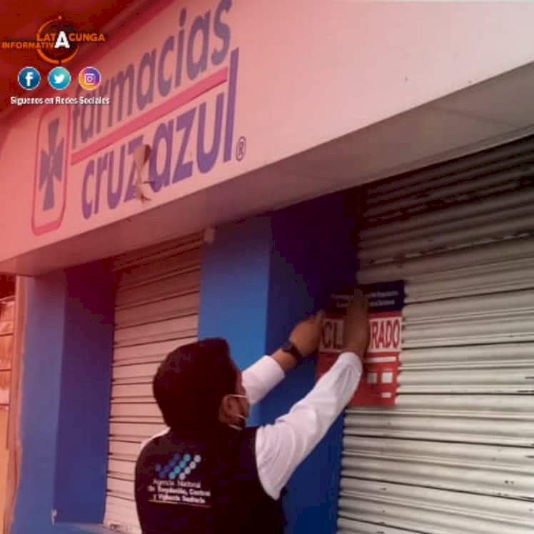 ARCSA clausuró una farmacia que no cumplía documentación para funcionamiento en Toacaso