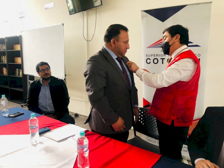 El ISTC es nombrado como embajador de buena voluntad por la Cruz Roja Ecuatoriana 