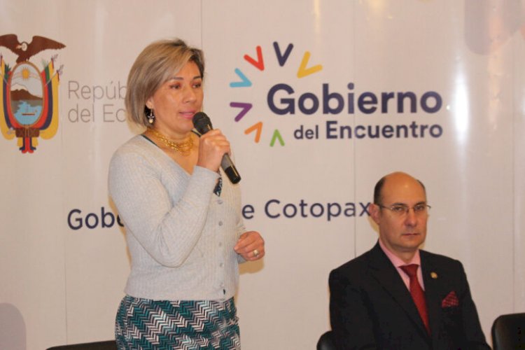Patricia Montenegro fue designada como Jefe Política de Latacunga