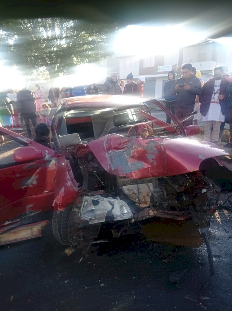 Dos personas heridas y dos fallecidas dejó un siniestro de tránsito en Ambato