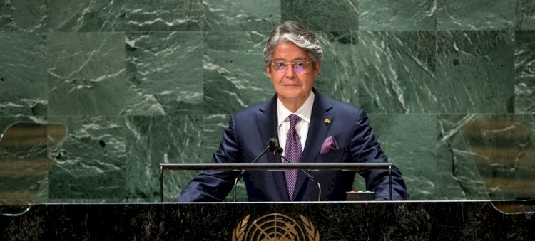 Lasso y su discurso en la ONU tal cual es en Ecuador, flojo e incluso coherente 