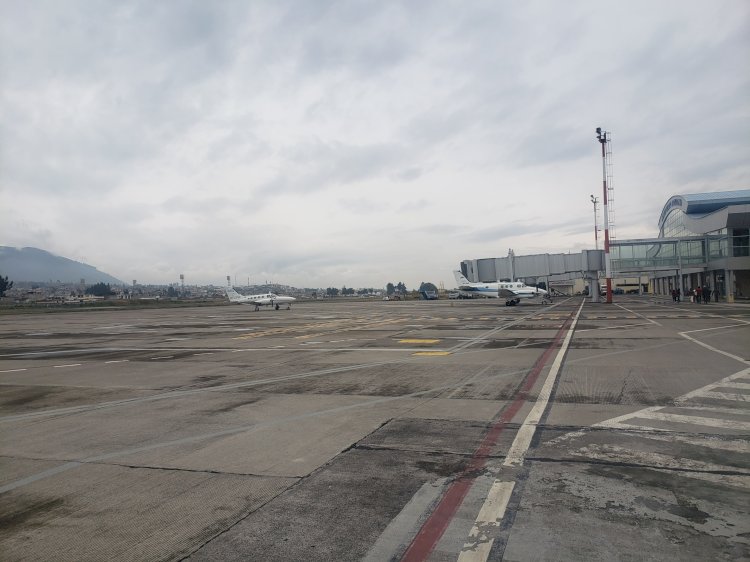 Aeropuerto de Latacunga tendrá 23 puntos de parqueo por la final de la Copa Libertadores 