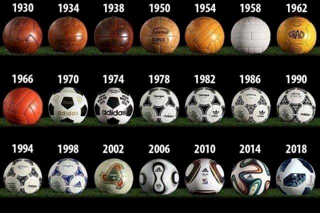 Estos son los balones utilizados en cada Mundial de futbol desde 1970 