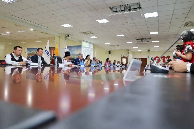 CNE instaló Mesa de Seguridad Electoral para los comicios 2023 