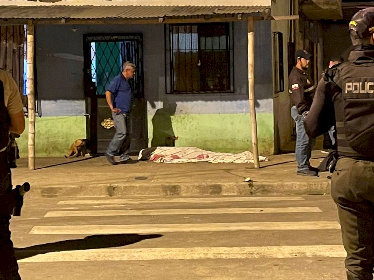 Hombre es asesinado en la Blanca García, jurisdicción de Puerto Bolívar