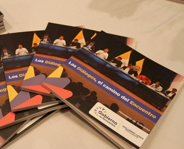 Gobierno Nacional presenta libro “Los Diálogos, el camino del Encuentro”