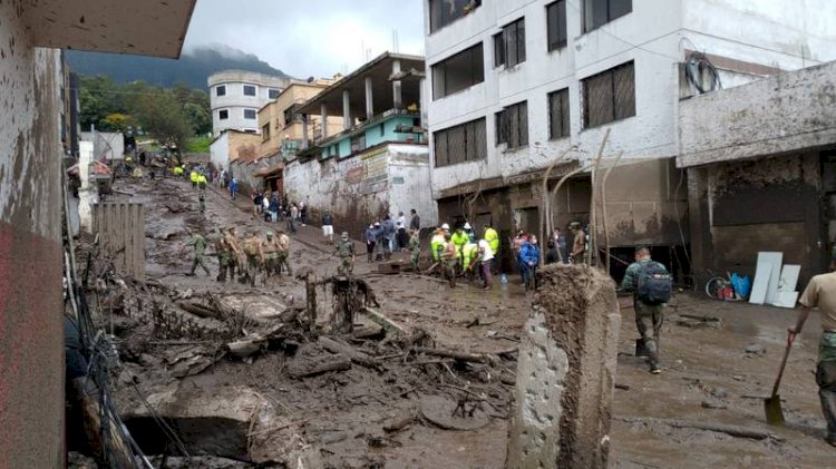 El aluvión que desató una tragedia en La Gasca y La Comuna a finales de enero de 2022