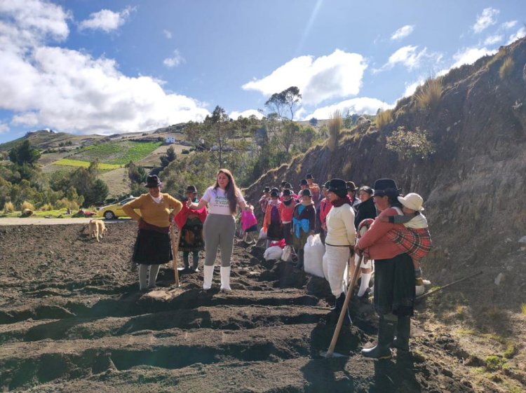 Grupo Provefrut inaugura  huertas comunitarias en Guangaje para fortalecer su plan de nutrición en la provincia de Cotopaxi