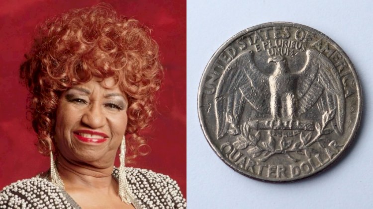 Celia Cruz aparecerá en las monedas de 25 centavos