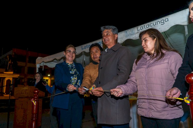 Alcalde Byron Cárdenas inauguró proyecto de mejoramiento vial en la Av. Amazonas