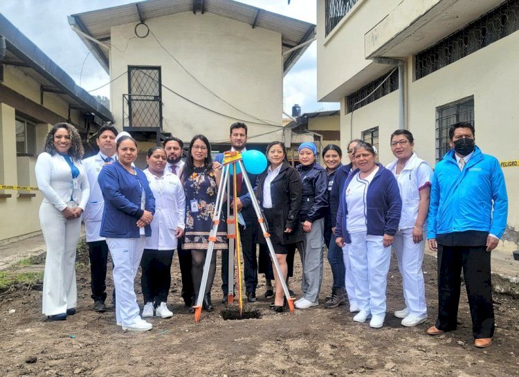 Inicia repotenciación del Hospital Básico Colta en Chimborazo