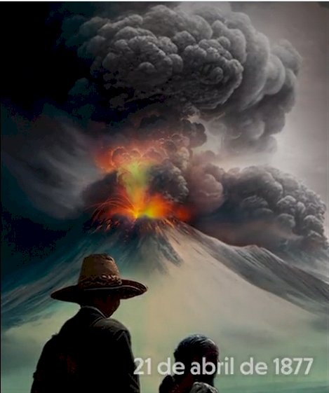Erupción del volcán Cotopaxi de hace 146 años fue recreada con inteligencia artificial 
