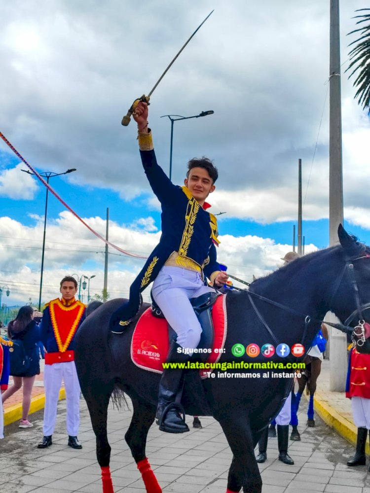 Conmemoración a la visita del Mariscal Antonio José de Sucre en Latacunga 