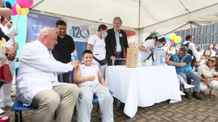 Ecuador libre de poliomielitis, sarampión y rubéola