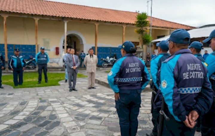 Alcalde Fabricio Tinajero se enfocará en la seguridad ciudadana del cantón
