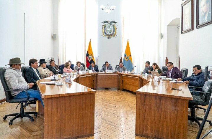 Se llevó a cabo la primera sesión ordinaria de Concejo Municipal de Latacunga