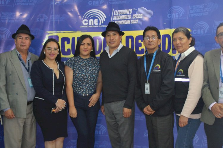 El CNE Cotopaxi dio a conocer los 7 Consejeros Provinciales 