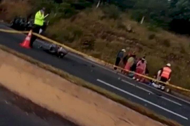 Siniestro vial sobre la carretera E35, sector El Chasqui dejó cuatro heridos
