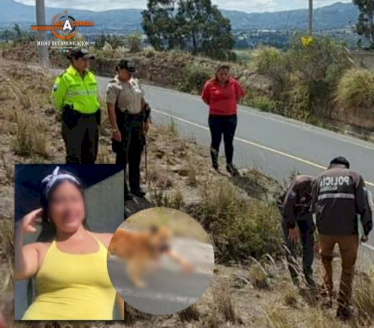 Un perro halló el brazo de una chica, reportada como desaparecida, en Latacunga