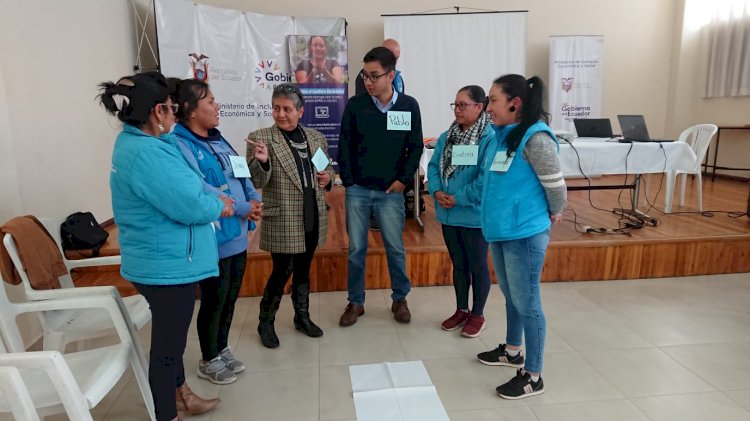 Técnicos del MIES de Cotopaxi y Tungurahua se capacitan en gestión de riesgos ante emergencias y desastres naturales