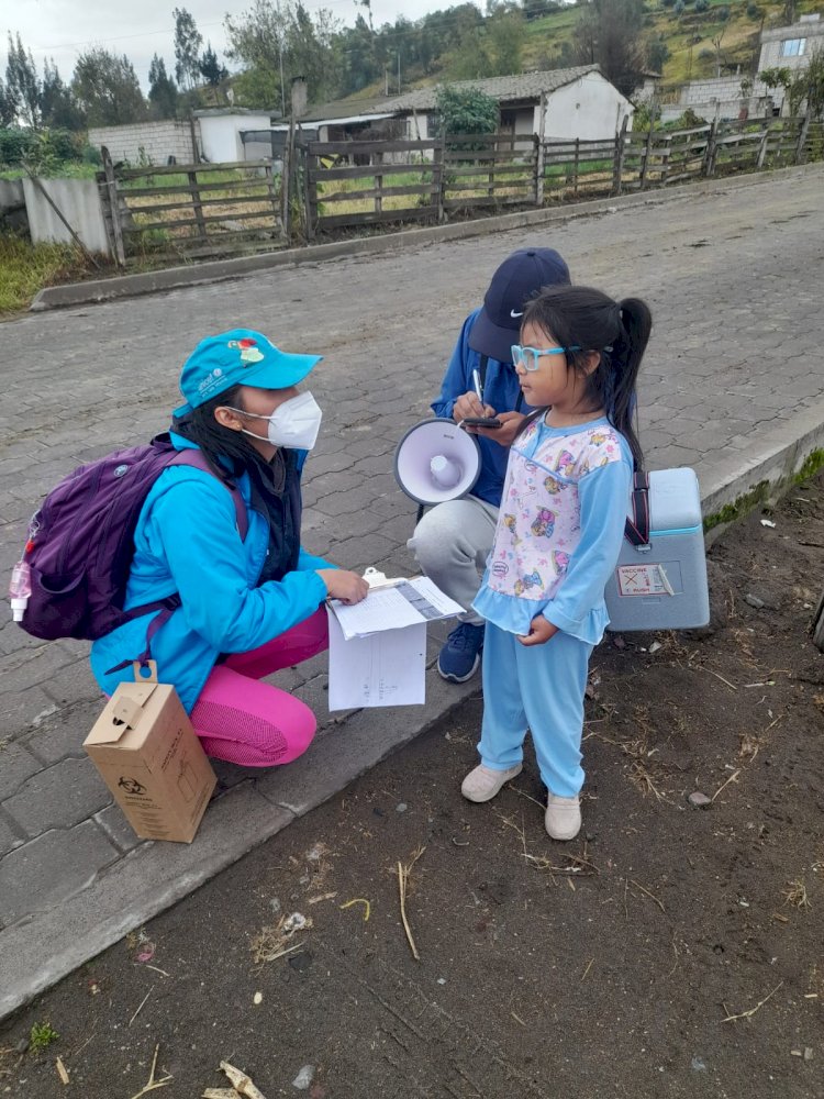 El Ministerio de Salud Pública extiende la Campaña de  Vacunación Por Un Ecuador Libre de Sarampión,  Rubeola, y Poliomielitis