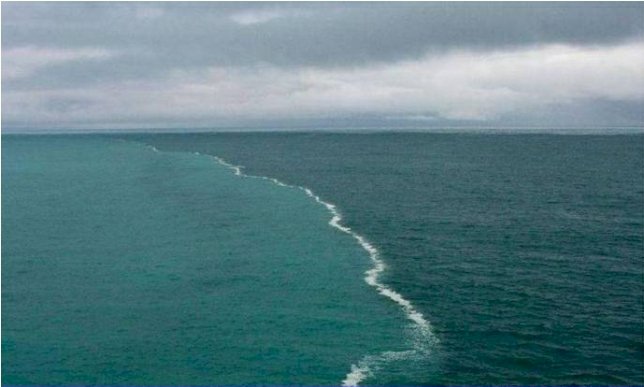 ¿Por qué el océano Atlántico y el Pacífico no pueden mezclarse?