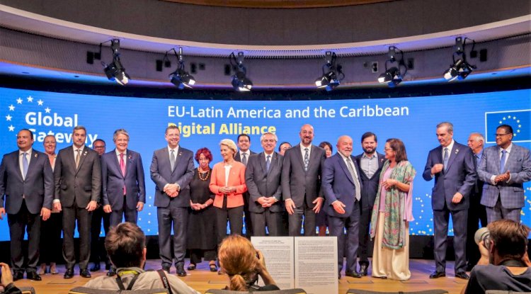 Presidente Lasso participó en la III Cumbre de Jefes de Estado y de Gobierno UE-CELAC 2023