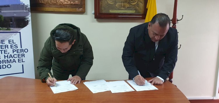 El Instituto Superior Universitario Cotopaxi y el GAD Municipal de Saquisilí suscribieron un convenio interinstitucional   