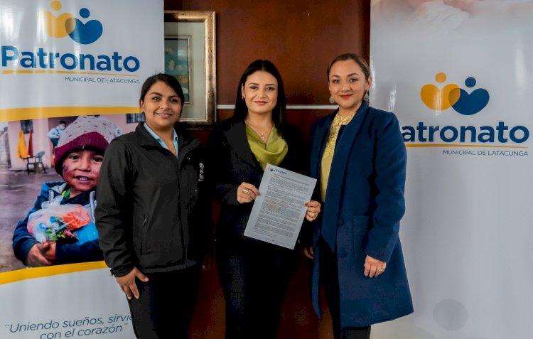 Patronato Municipal de Latacunga firma convenios de  cooperación con FUNDASOF y Grupo Ecuador 