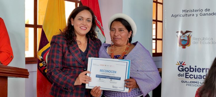 MAG impulsa espacios participativos para mujeres rurales de Tungurahua