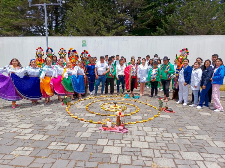 Hospital Básico Sigchos conmemora el Kulla Raymi 