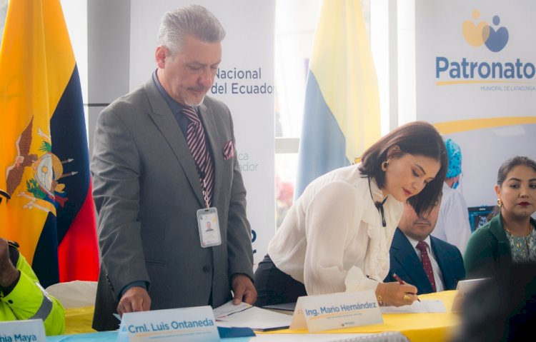 Aduana del Ecuador adjudica mercancía a Patronato Municipal de Latacunga