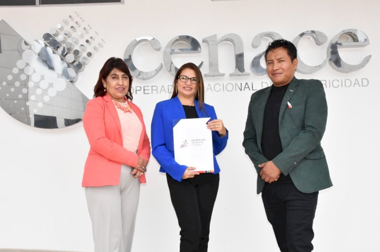 Universidad Técnica de Cotopaxi y CENACE  firmó un convenio interinstitucional 