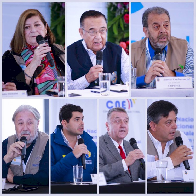 Misiones de Observación Electoral internacional reconocen el éxito de las Elecciones Anticipadas 2023