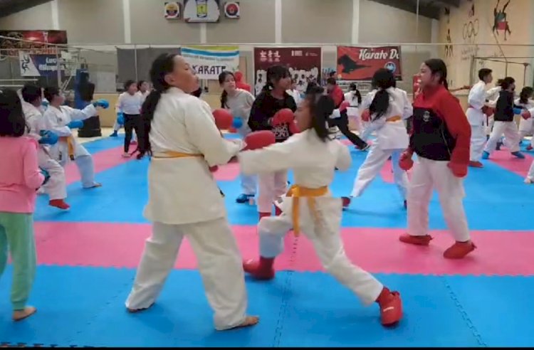 Cotopaxi con presencia masiva en el campeonato nacional infantil de Karate-Do