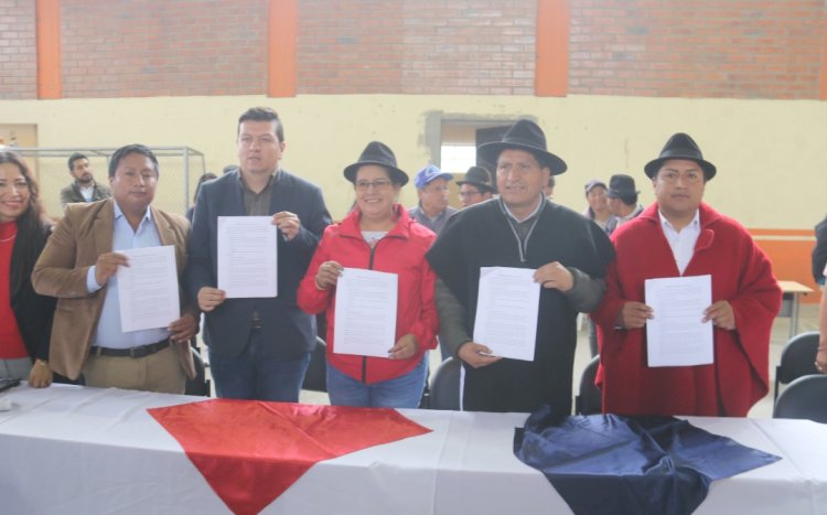 Asamblea de regantes en Panzaleo tomó resoluciones para hacer frente a la sequía