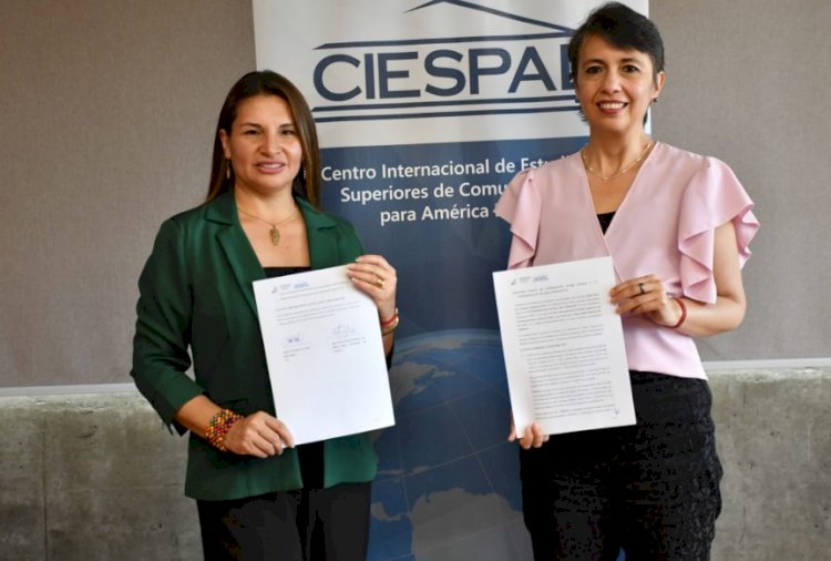 La Universidad Técnica de Cotopaxi (UTC) y CIESPAL firman convenio de cooperación para impulsar Investigación, vinculación y proyectos conjuntos