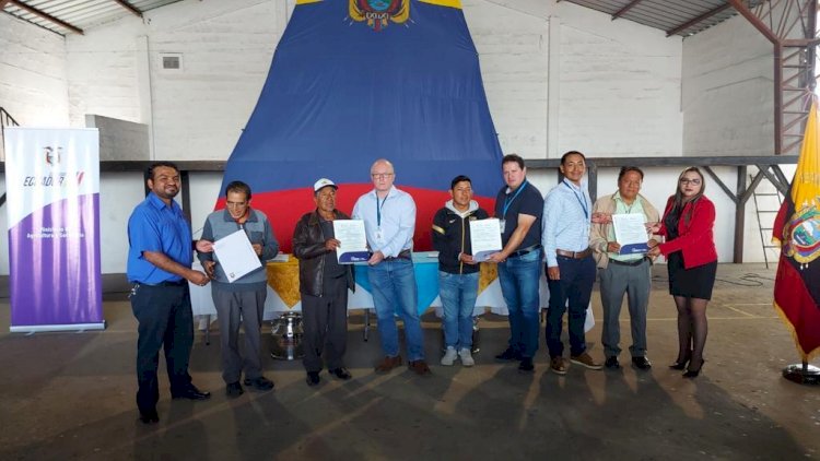 350 pequeños productores de Cotopaxi se benefician con las entregas del MAG