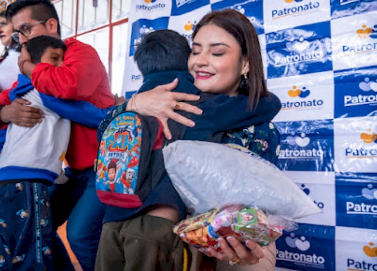 El Patronato Municipal de Latacunga por navidad realizó  10.000 entregas en todo el cantón