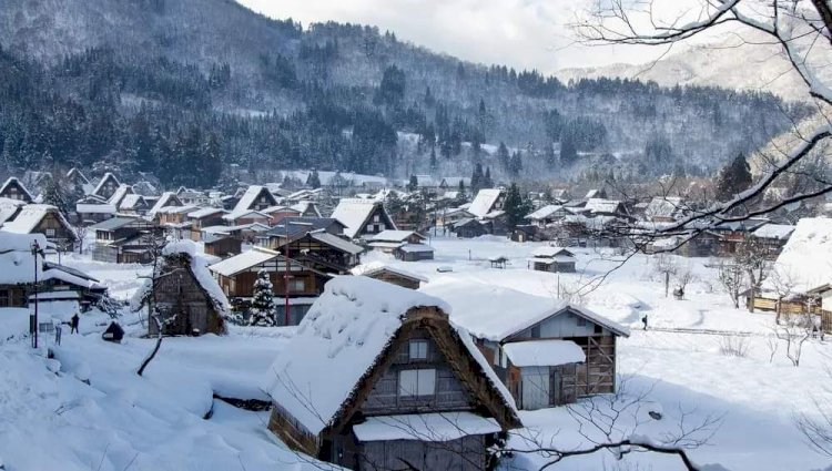 Ni en Noruega ni en Canadá: Japón es dónde más nieva con paredes de 8 metros de hielo