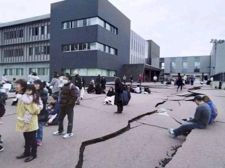 Terremoto en Japón deja importantes daños y activa alerta de tsunami
