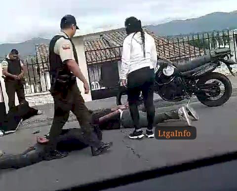 Cuatro personas fueron detenidas en Latacunga 