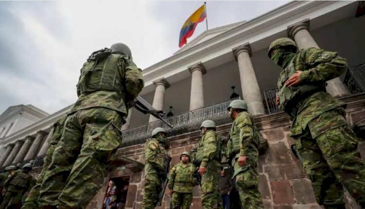 Ecuador recibe apoyo internacional frente al conflicto armado interno