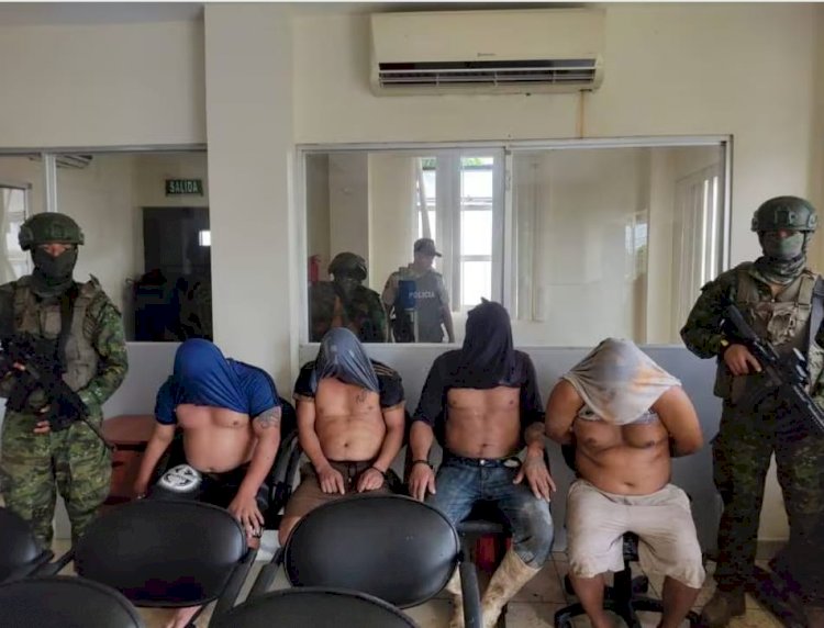 Capturan a secuestradores de policías, revelan el rostro de los delincuentes capturados en Los Ríos
