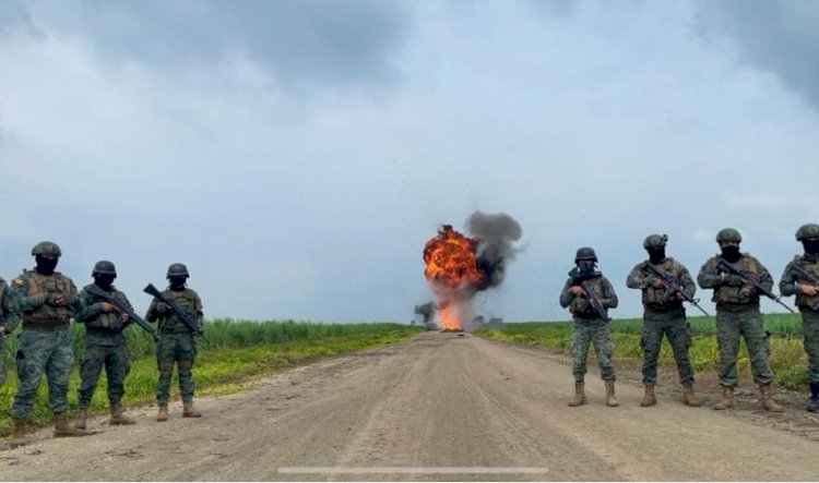 Operación de las Fuerzas Armadas: Destruyen tres pistas clandestinas